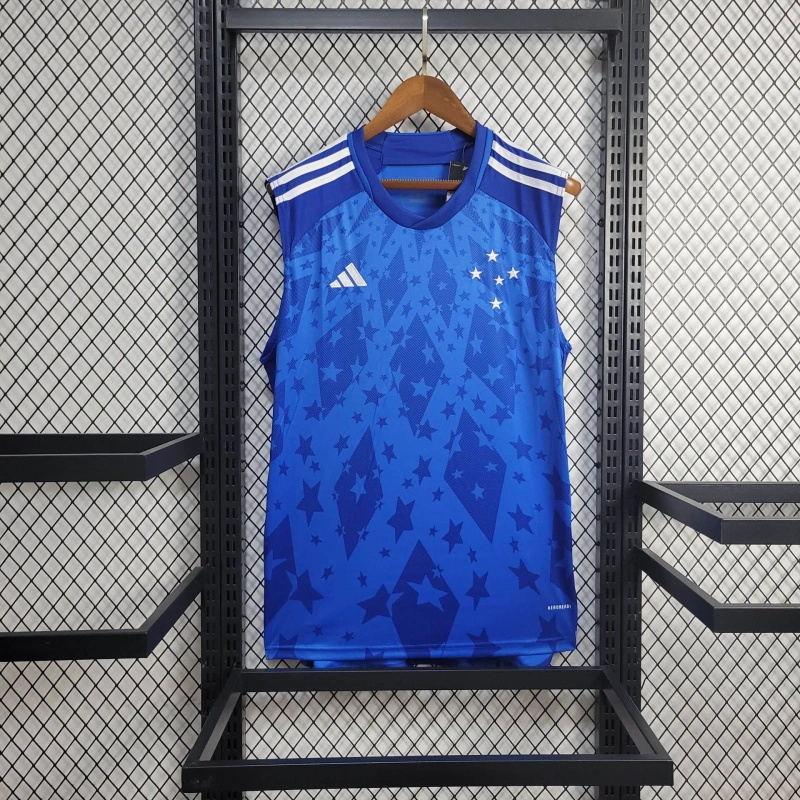 24-25 Cruzeiro Home Vest Uniform Football AAAAJersey Supplier