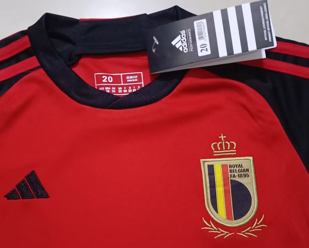 2022 Belgium home kids kit 1