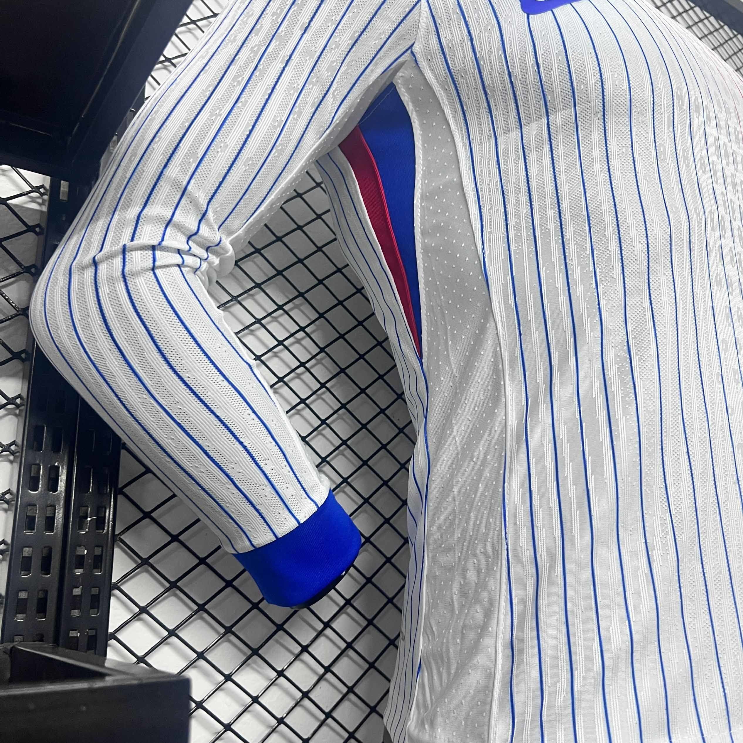 2024 France Away Long Sleeve Kit Player Version Shirt Jerseys Supllier Yupoo 5