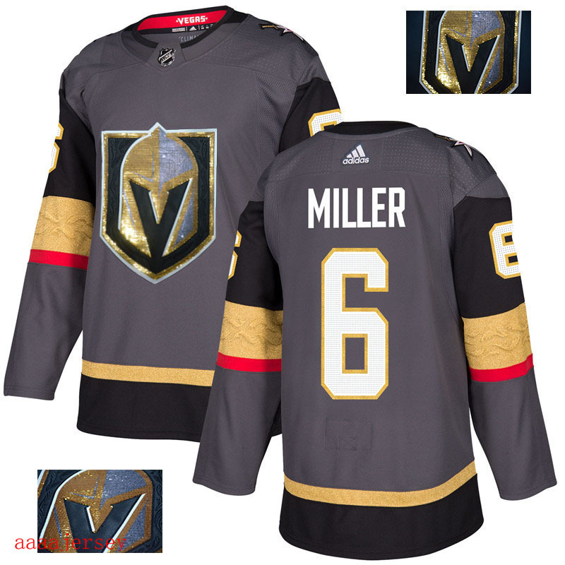 2018 Vegas Golden Knights ice hockey jersey M-3XL 维加斯金骑士队时尚亮片款冰球服 30
