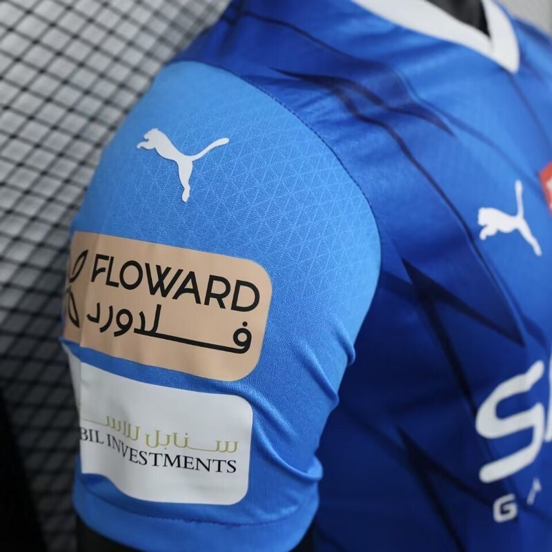 23-24 Al-Hilal home Player Version size S-XXL Soccer Jersey 4