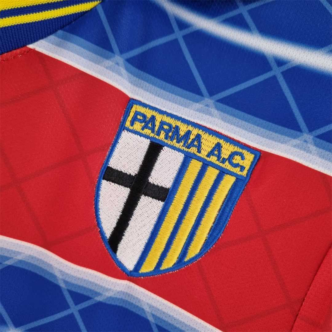98-99 Parma away Cheap Football Kit 6