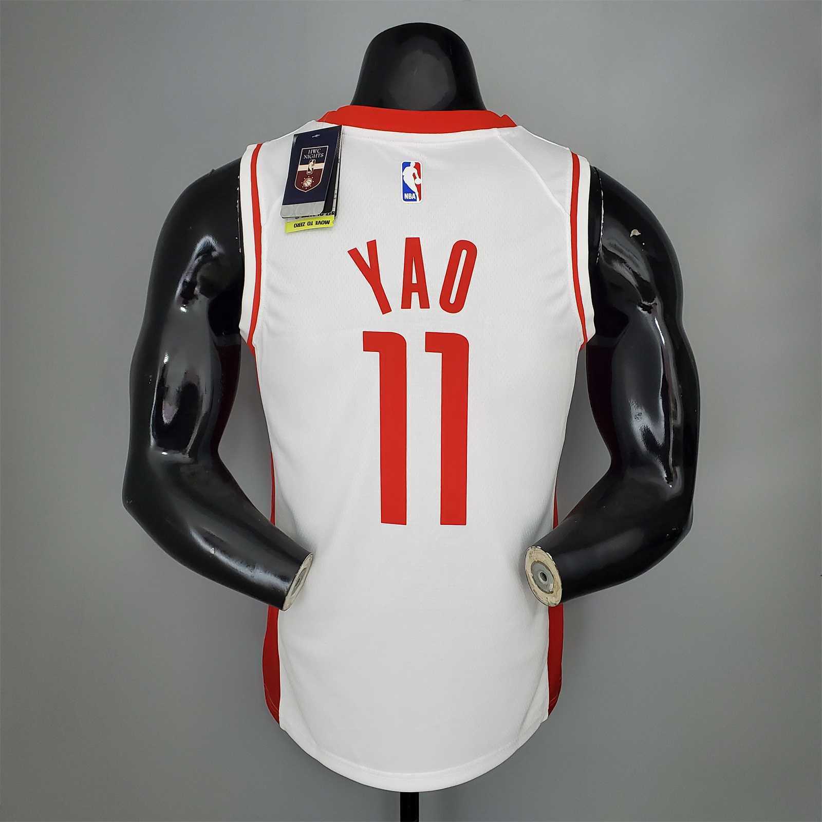 2021 YAO#11 Rockets White 8