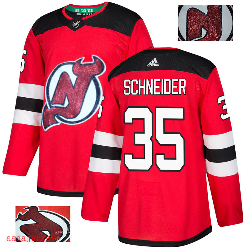 2018 New Jersey Devils Ice Hockey jersey M-3XL 新泽西魔鬼队时尚亮片款冰球服 22