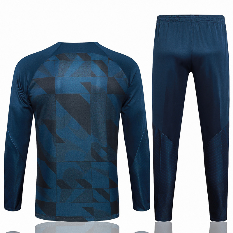 23-24 Barcelona Long Sleeve Training Suit Yupoo 1