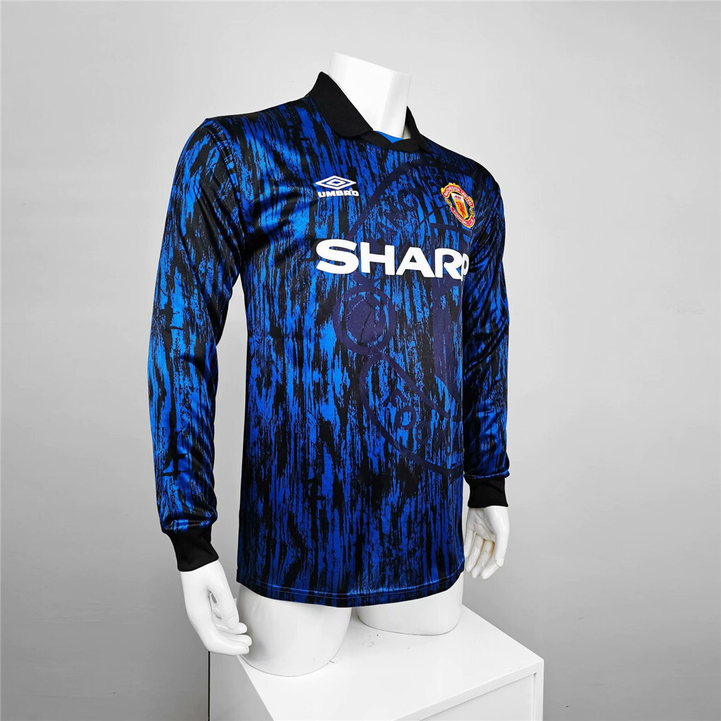 92-93 Manchester United away long sleeve 5