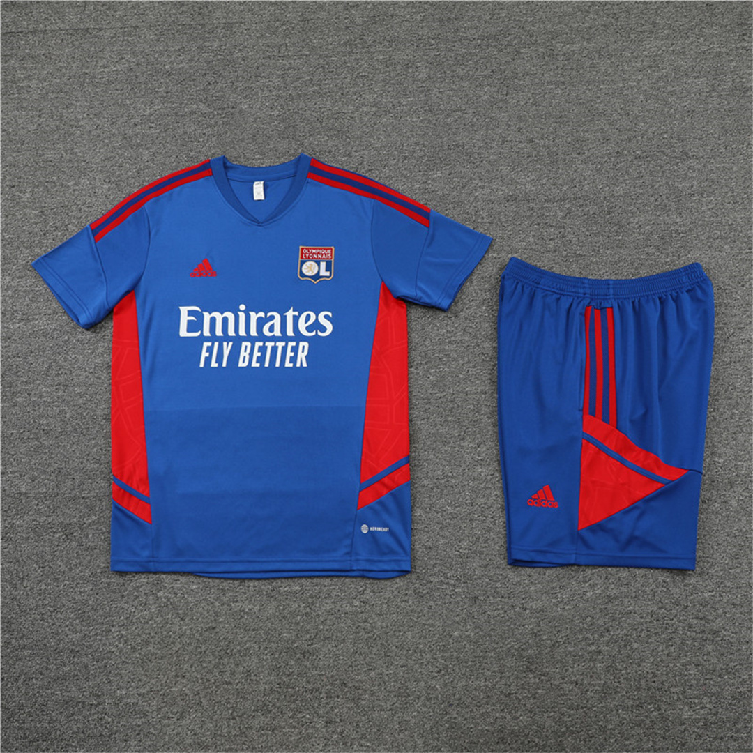 22-23 Lyon training suit blue 8