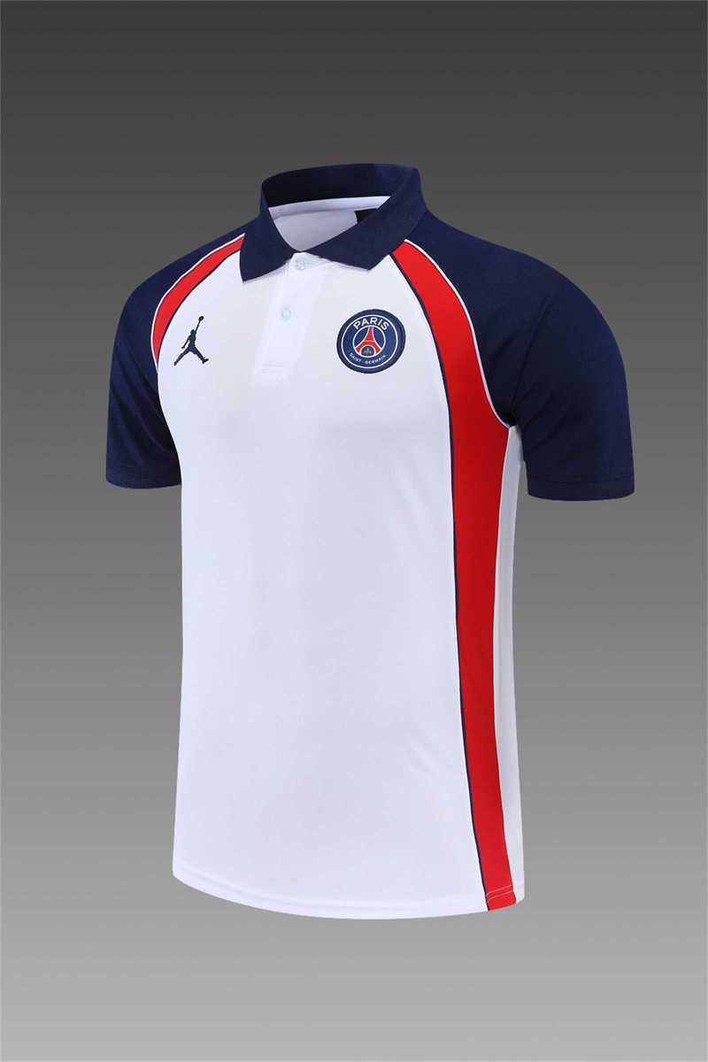 Polo Jordan PSG white and red 8