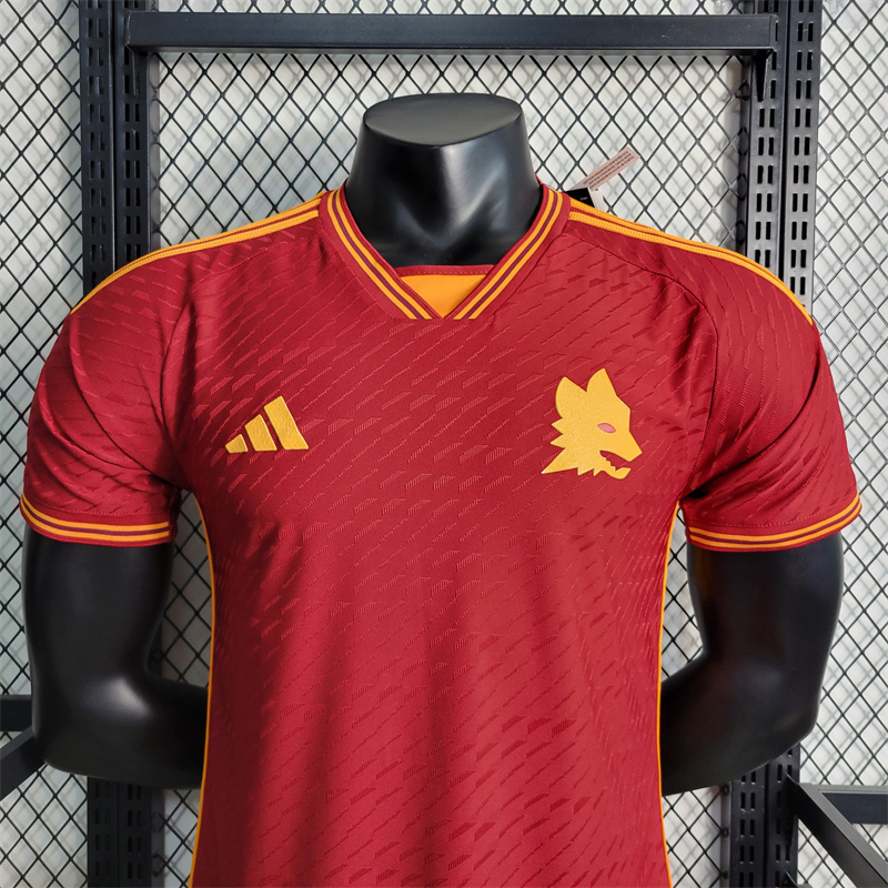 23-24 Roma Home Player Version Size S-XXL 1