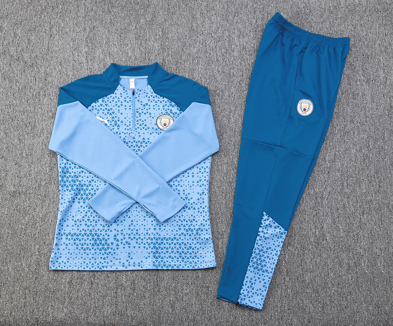 23-24 Manchester City Long Sleeve Training Suit Yupoo 2