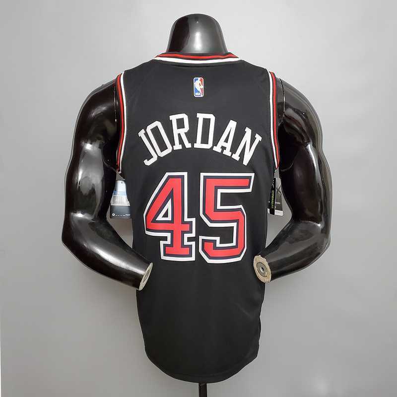 JDRDAN#45 Chicago Bulls Black 4