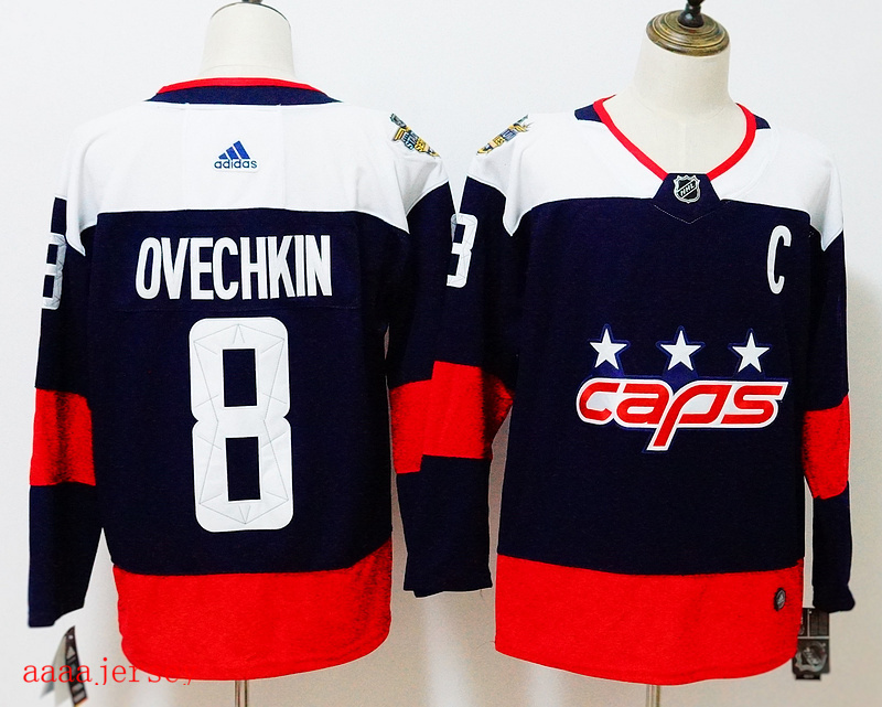 Washington Capitals ice hockey jersey M-3XL 华盛顿首都队冰球服 4