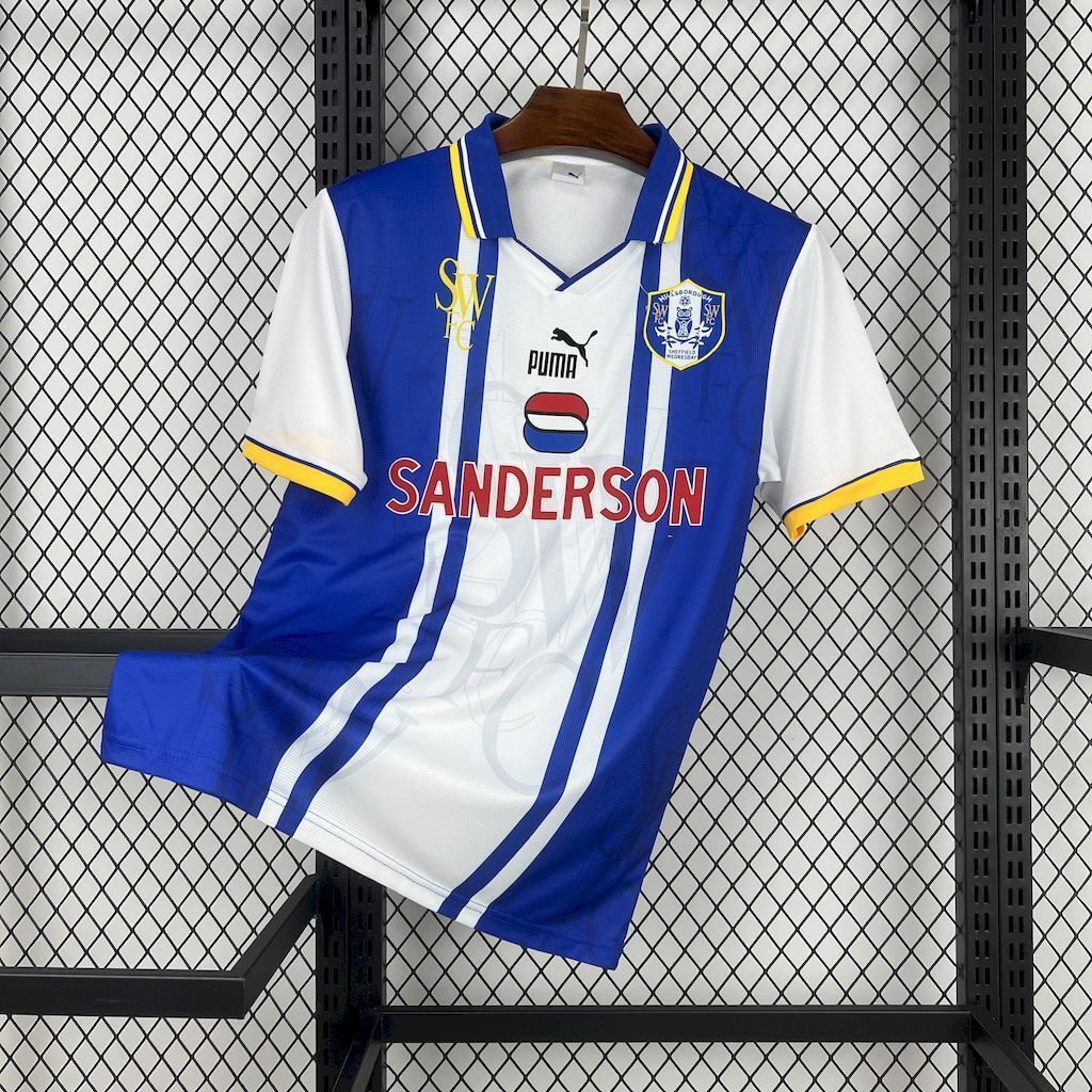 97-98 Sheffield Wednesday Retro Kit Vintage Shirt AAAAJersey Supply Yupoo