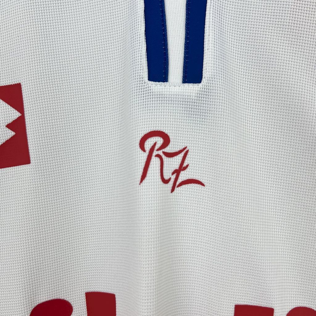 04-05 Zaragoza Home Retro Kit Vintage Shirt AAAAJersey Yupoo 2