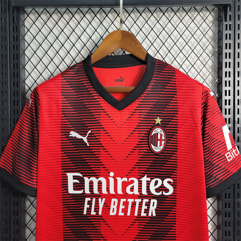 23-24 AC Milan Home Size S-4XL 6