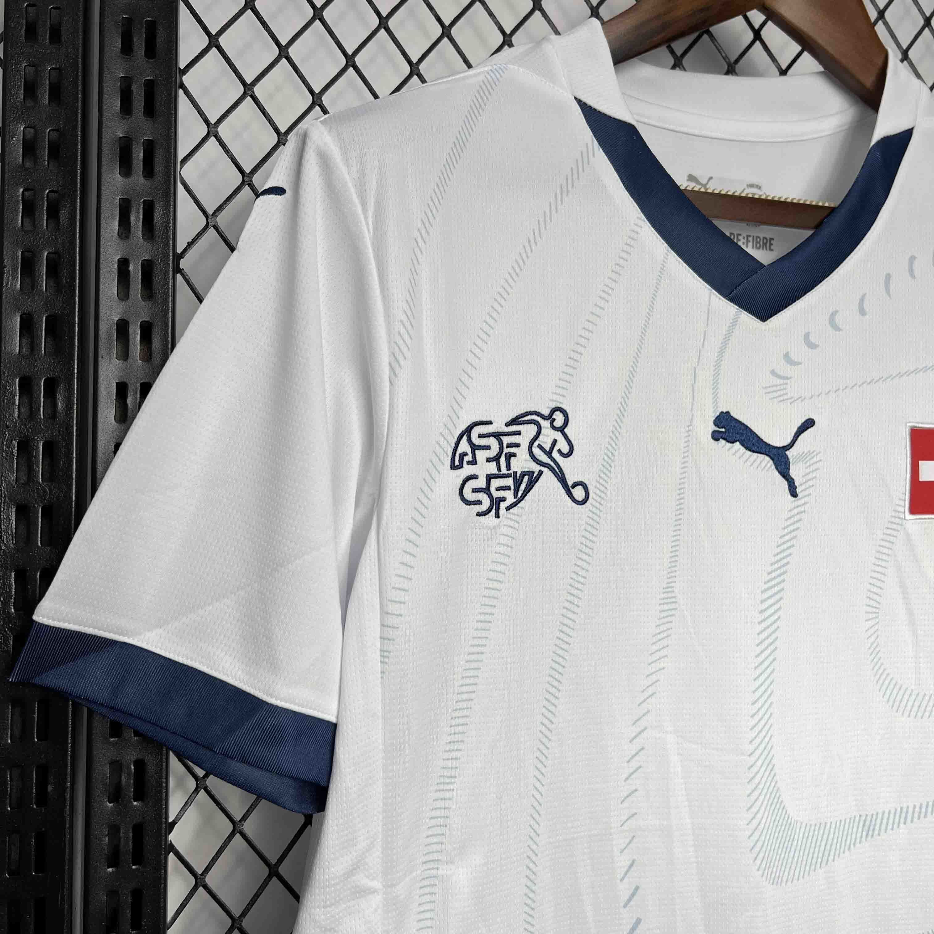 2024 Switzerland Away Kit UEFA Euro Shirt Football AAAAJersey Supplier 7