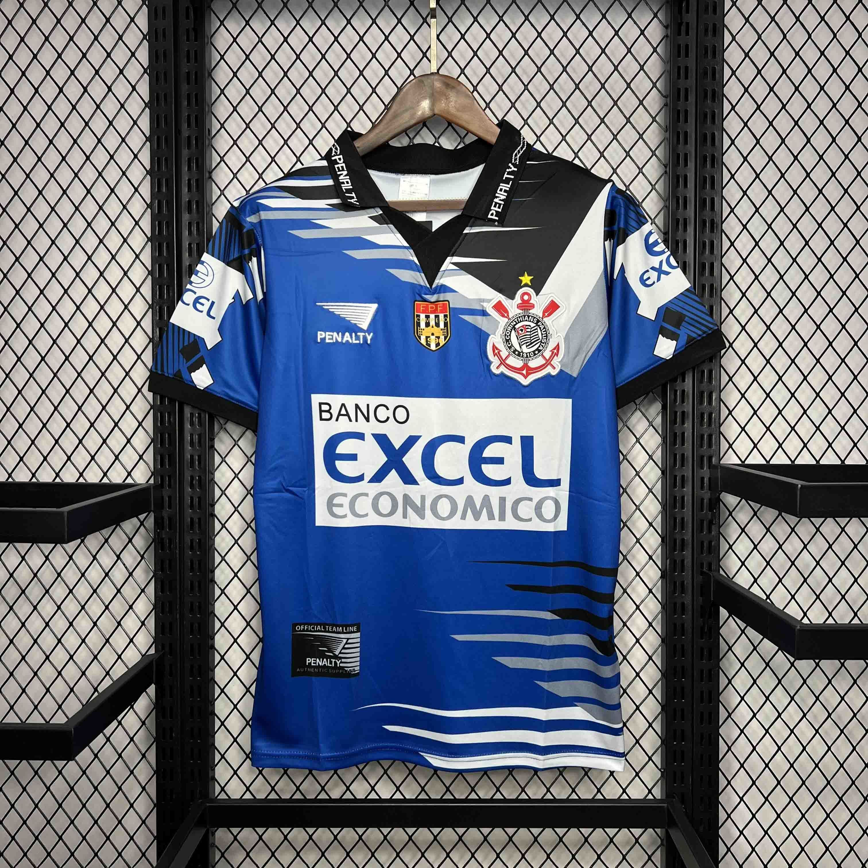 1998 Corinthians Retro Goalkeeper Kit Soccer Uniform AAAAJerseys Dropshipping Yupoo