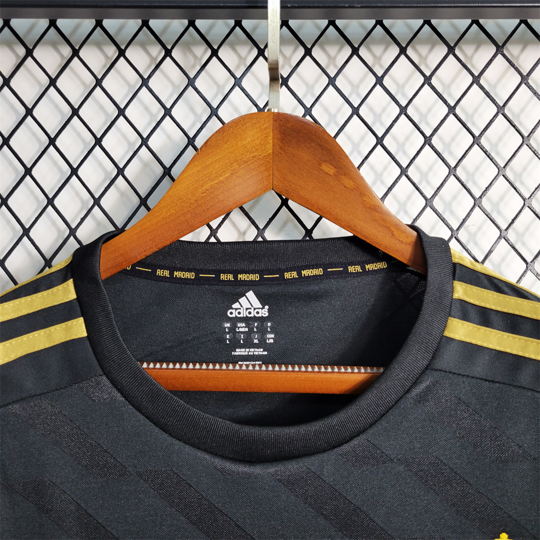 11-12 Real Madrid away black long sleeve 7
