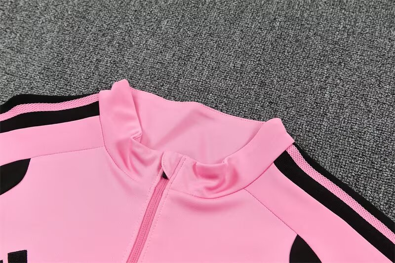 26-27 Inter Miami Mens Kit Pink Half Pull Training Suit Yupoo 7 7