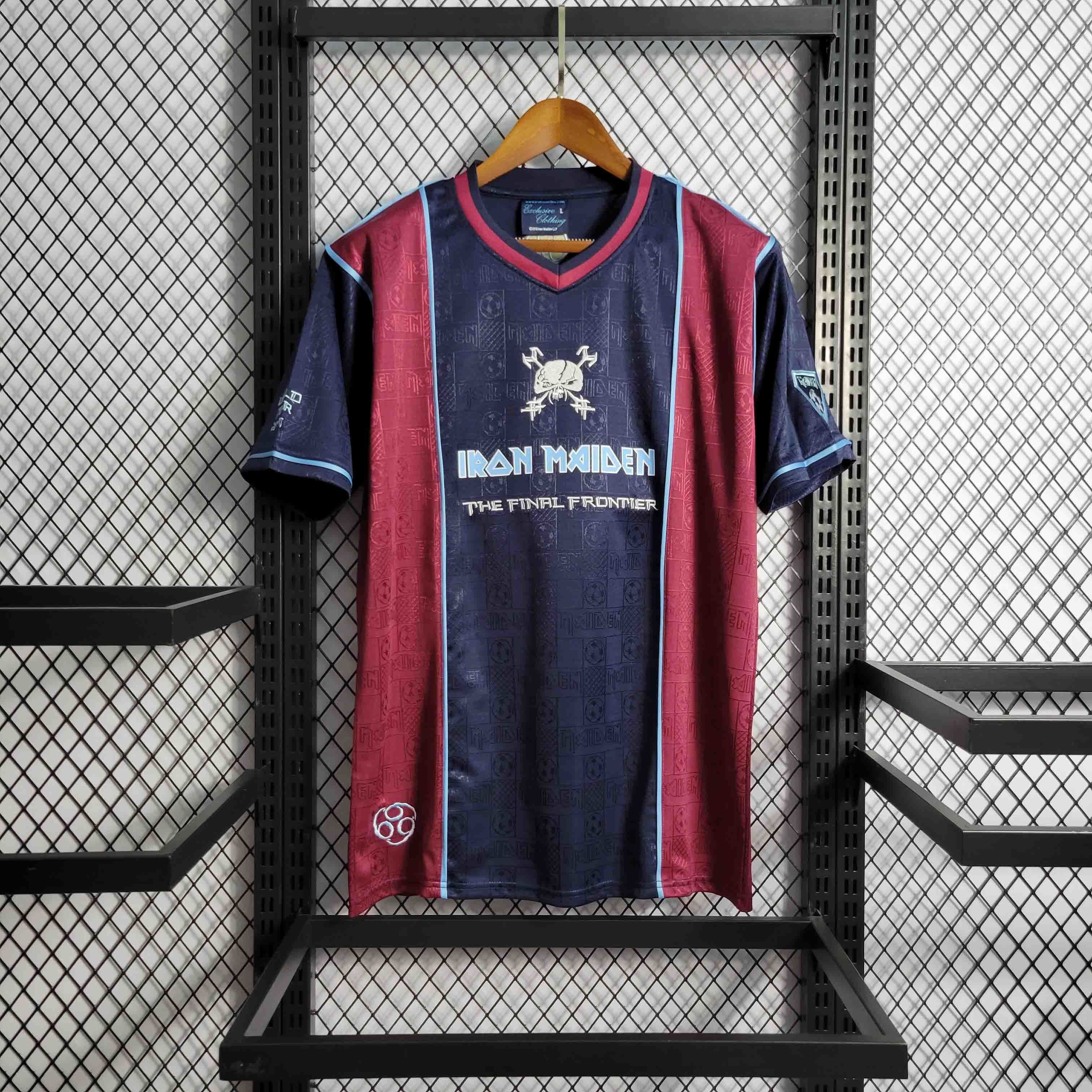 11-12 West Ham Iron Maiden Home Retro Kit Vintage Shirt Sport AAAAJersey Yupoo