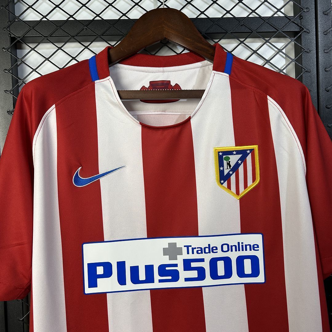 16-17 Atletico Madrid Home Retro Kit Vintage Shirt Soccer AAAAJersey Yupoo 7