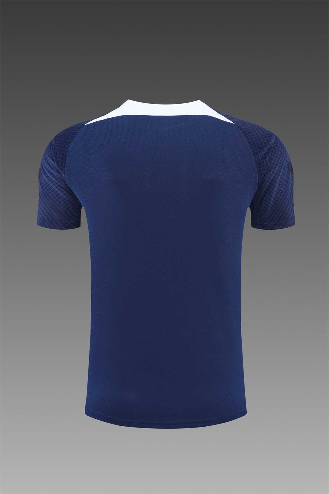 22-23 PSG Training Short Sleeve Kit Blue 2