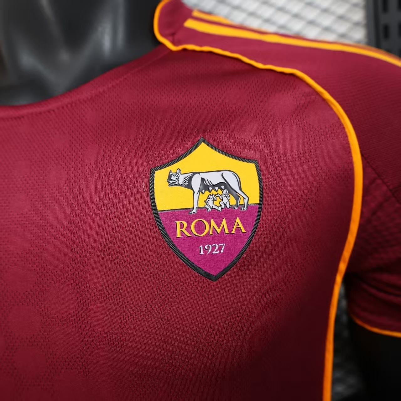 25-26 Roma Home Player Version Kit Soccer Sino Shirt AAAAJersey Supply Yupoo 5