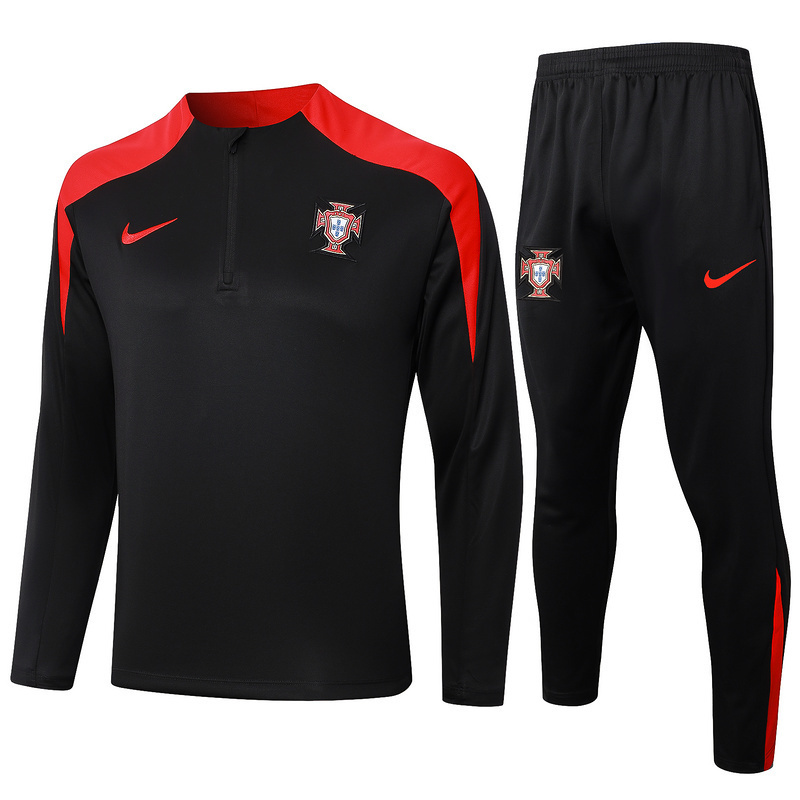 2024 Portugal Long Sleeve Training Suit Football Shirts