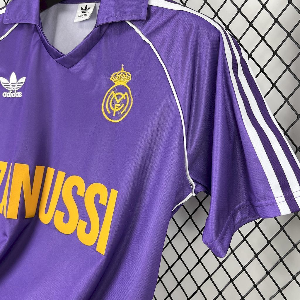 84-85 Real Madrid Third Retro Kit Vintage Shirt AAAAJersey Supply Yupoo 3