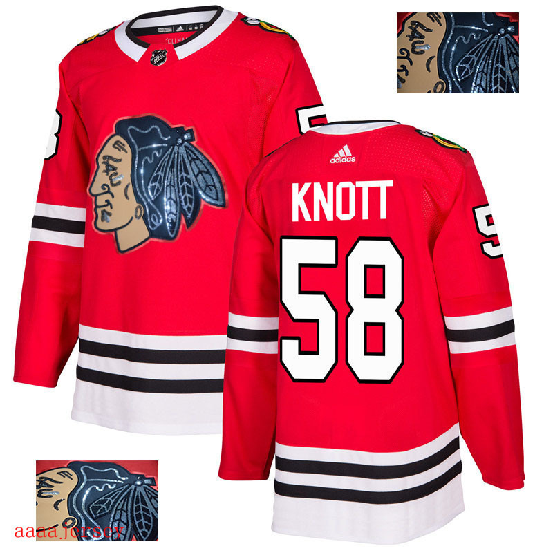 2018 Chicago Blackhawks ice hockey jersey M-3XL 芝加哥黑鹰队时尚亮片款冰球服 18