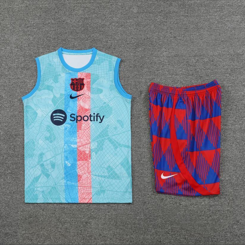 23-24 Barcelona Training Vest Kit S-XXL Soccer Jerseys 2