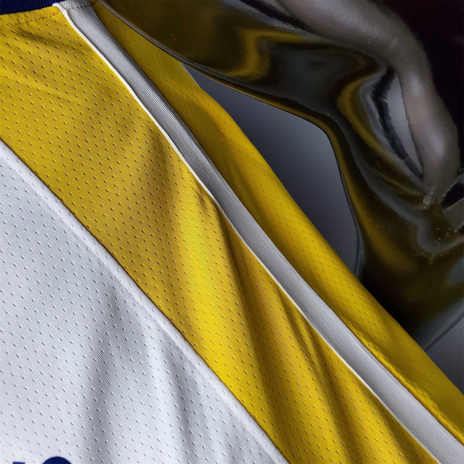 75th Anniversary Curry#2974 Warriors White 4