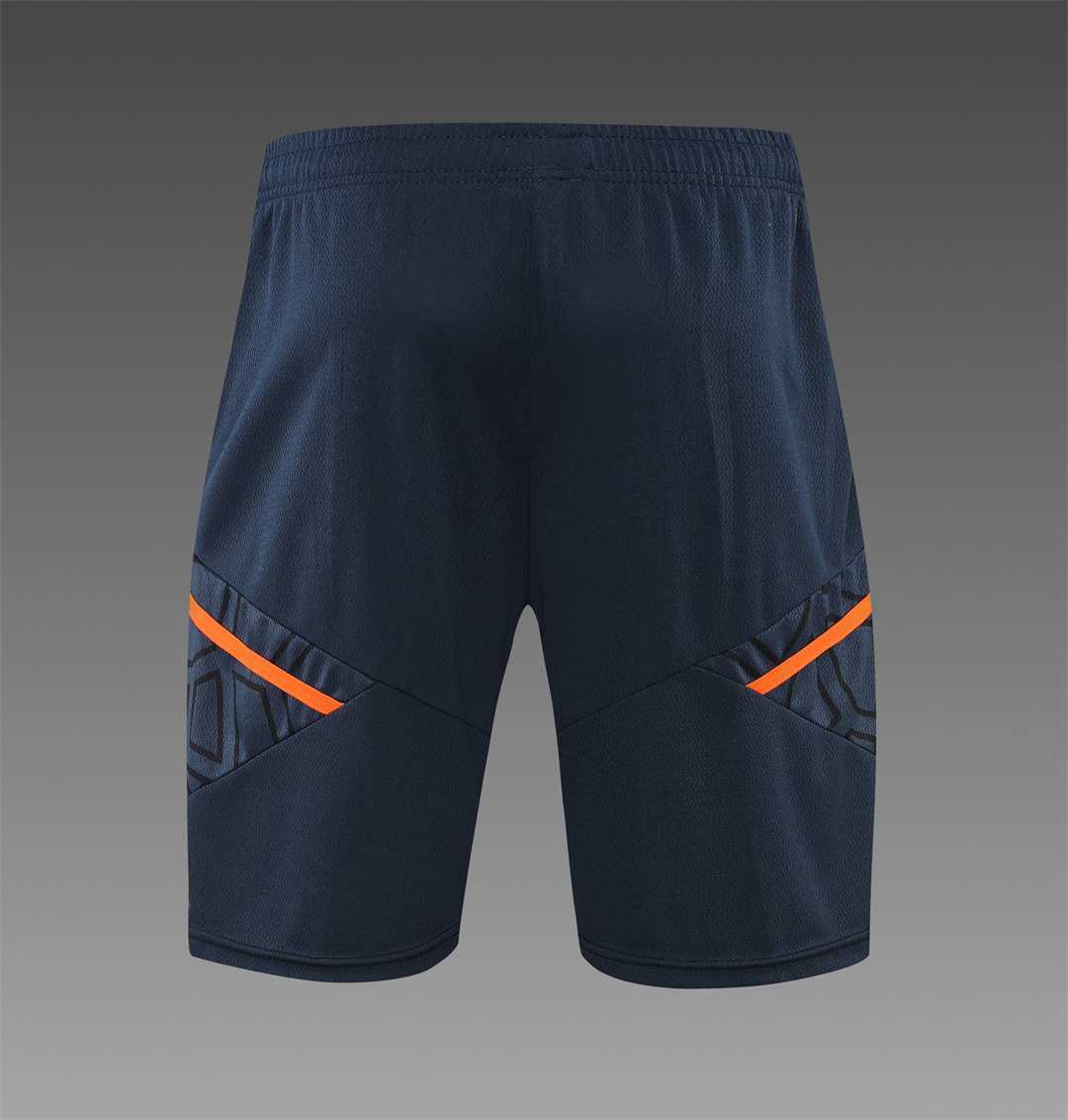 2223 Manchester United Training Suit Short Sleeve Kit Blue 1