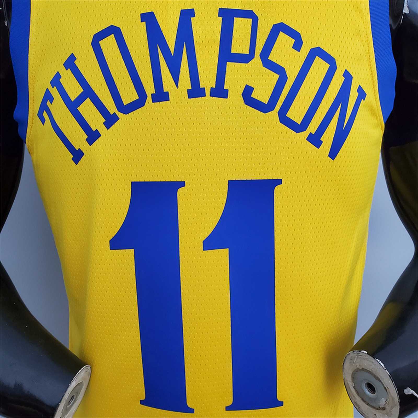2018 Thompson#11 Chinese Dragon Robe Yellow 7