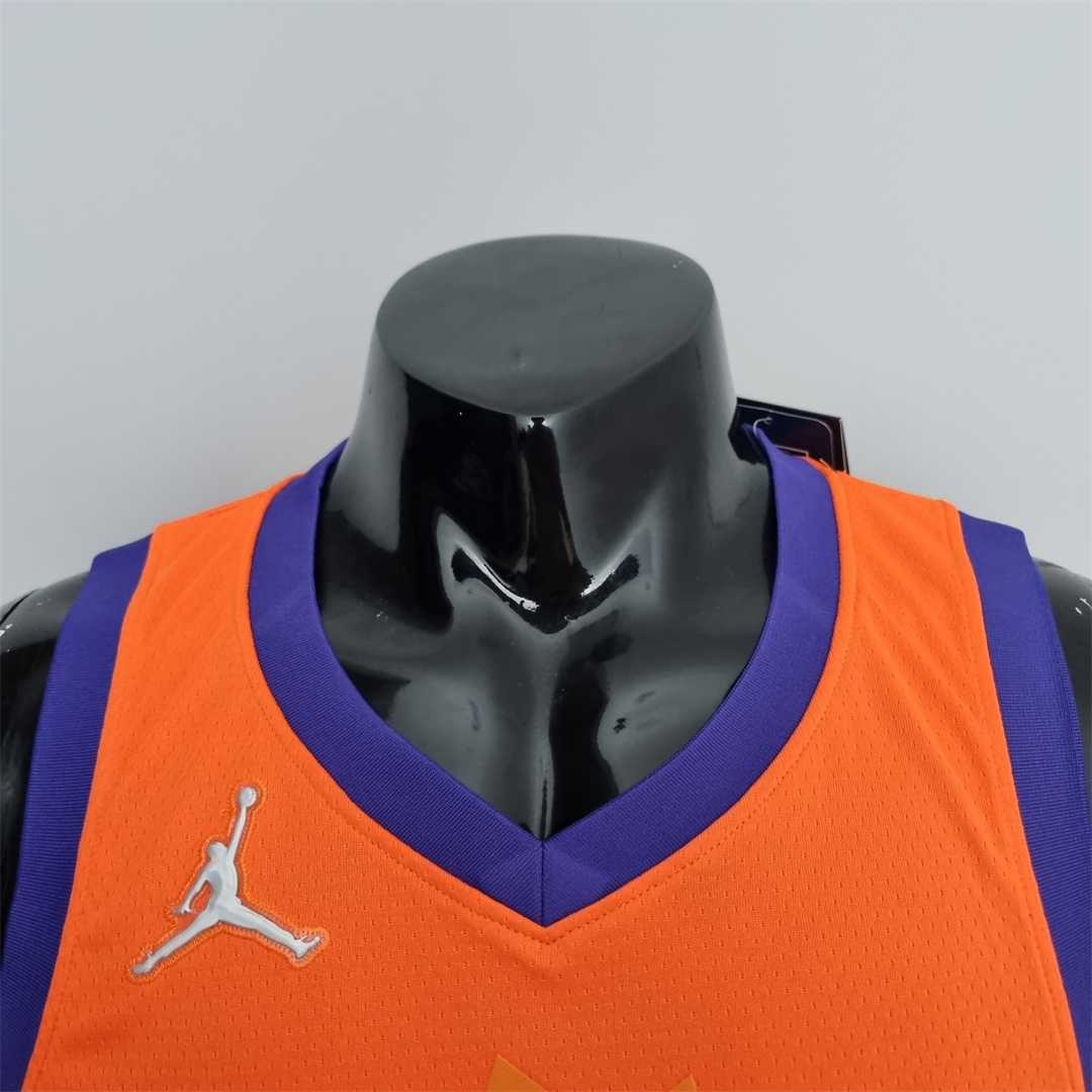 75th Anniversary PAUL#3 Phoenix Suns Jordan Theme Orange NBA Jersey 7