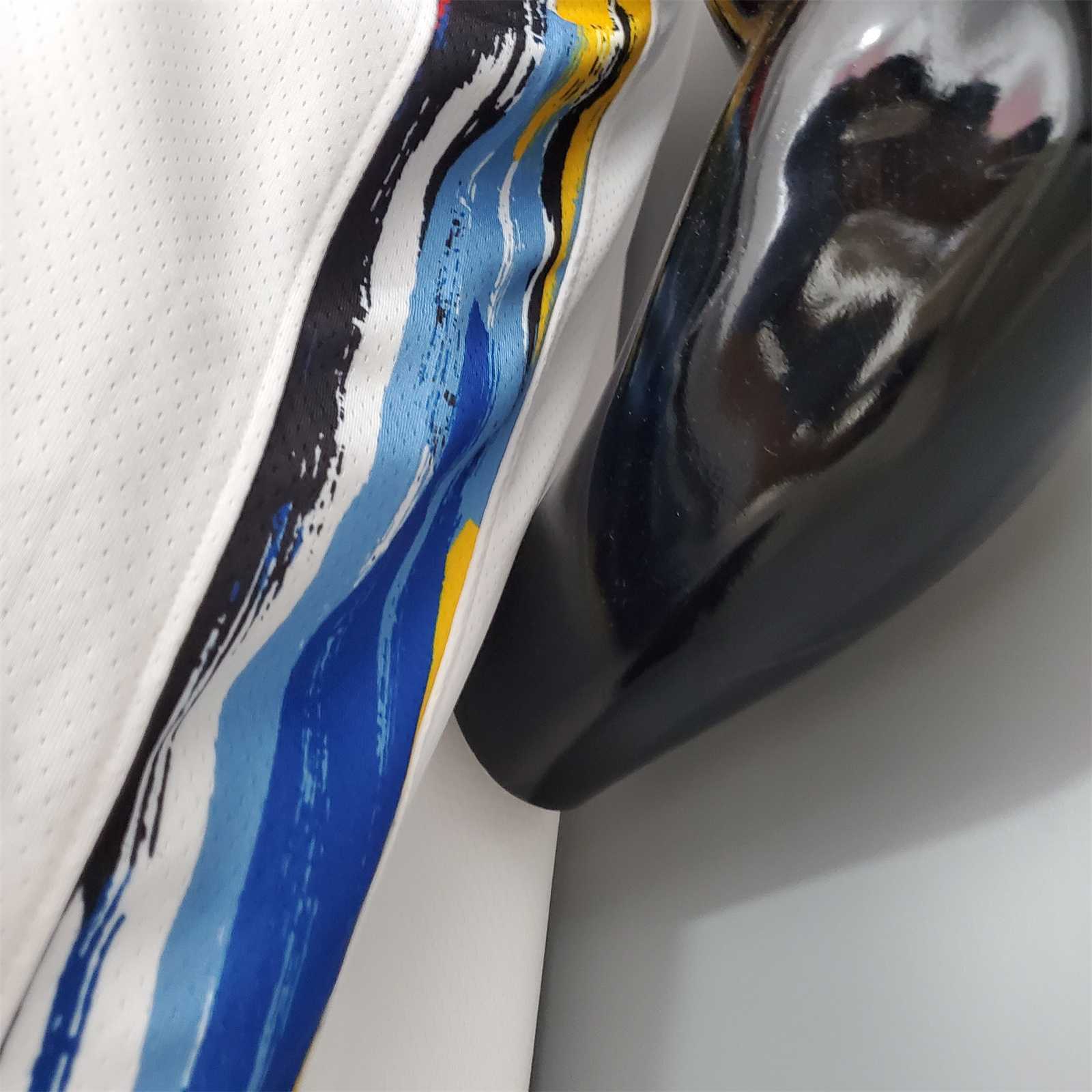 DURANT#7 Brooklyn Nets graffiti white 6