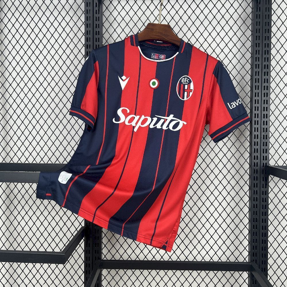 25-26 Bologna Home Kit Shirt Football Uniforms AAAAJersey Supplier Yupoo