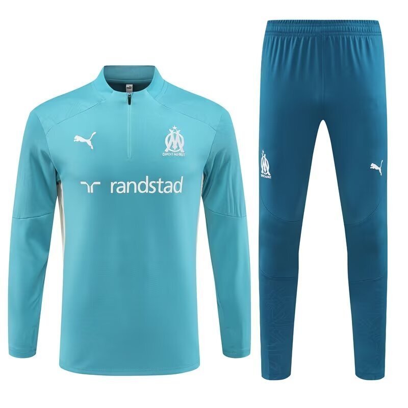 24-25 Marseille Long Sleeve Training Suit Football Shirts