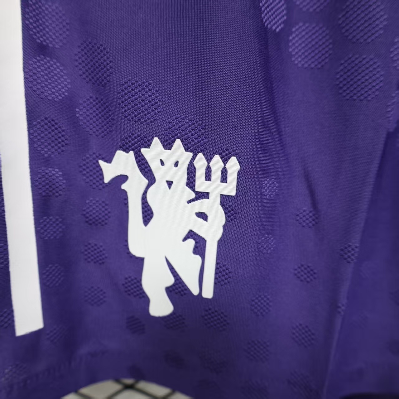 25-26 Manchester United Purple Shorts Player Version Football Pant AAAAJersey Supply Yupoo 2
