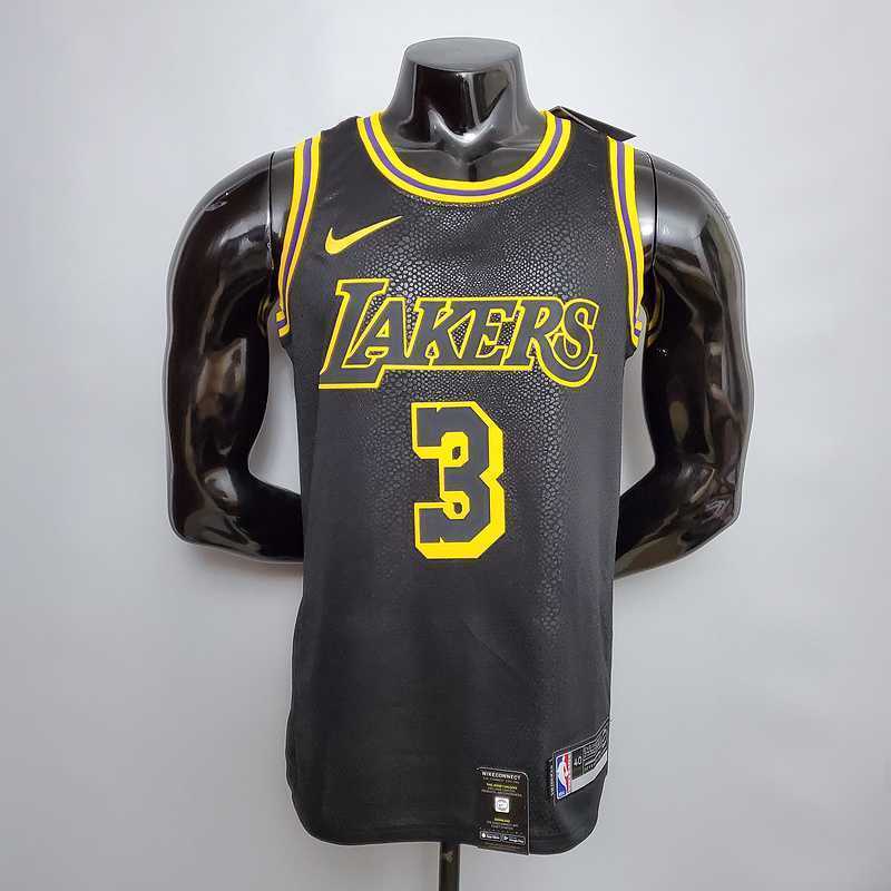 New DAVIS #3 Lakers black 8