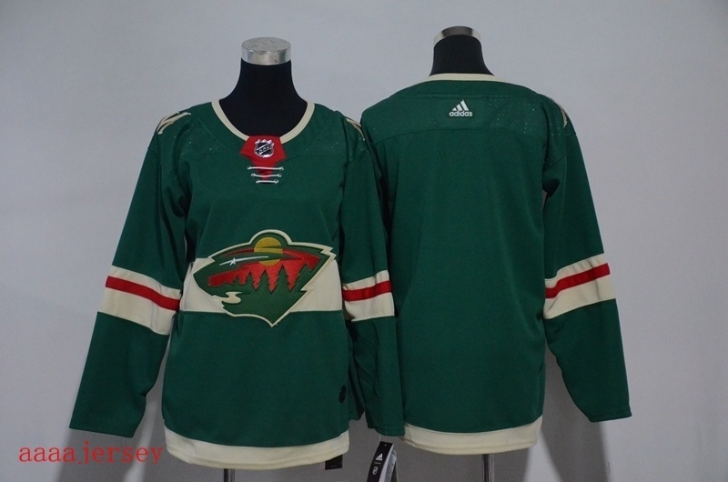 Minnesota wild women ice hockey jersey S-XL 明尼苏达荒野队女装冰球服 2