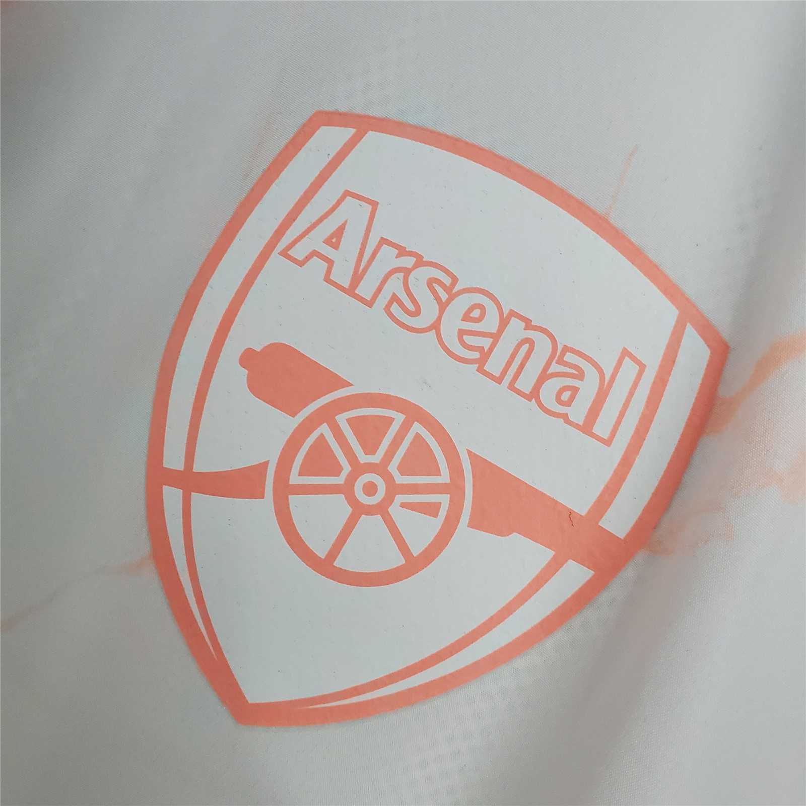 21-22 Arsenal White Windbreaker 8