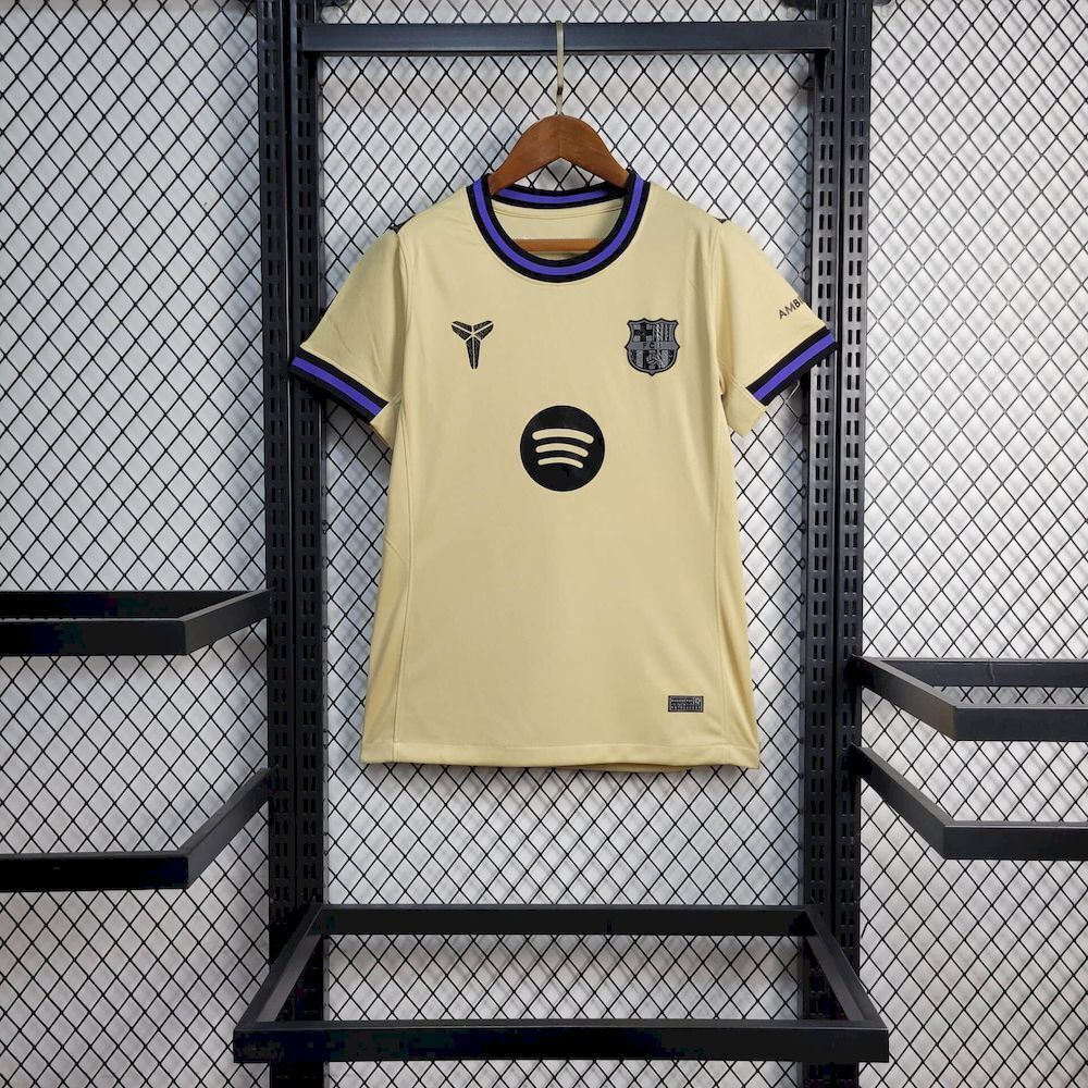 25-26 Barcelona Away Women Soccer Shirt Lady Apparels AAAAJersey Supply Yupoo