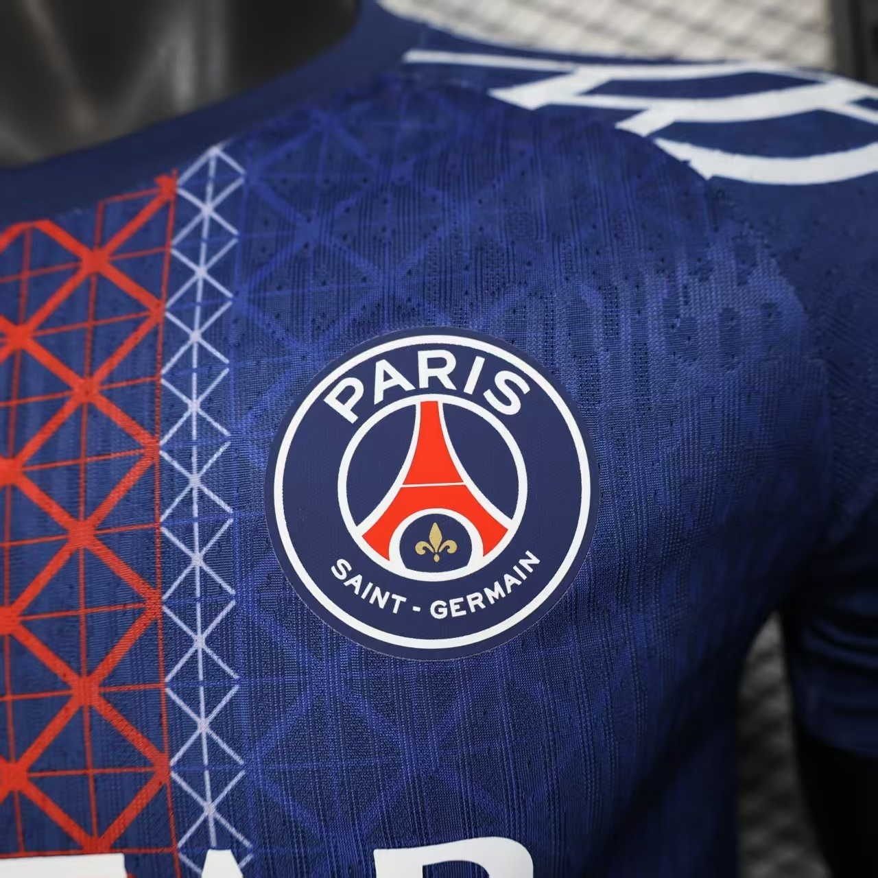 25-26 PSG Blue Special Edition Kit Player Version Soccer Maillot été AAAAJersey Dropship Yupoo 3