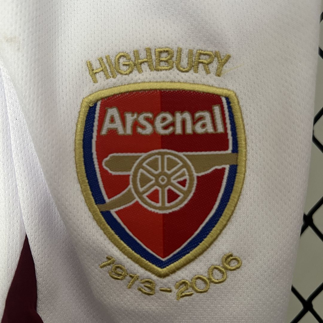 05-06 Arsenal Home Retro Kids Kits Children Shirt Cheap Jerseys Yupoo 7