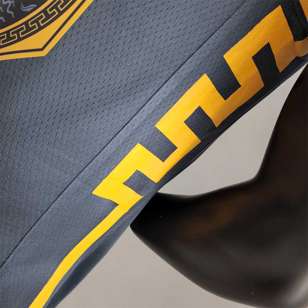 2018 YOUNG #6 Golden State Warriors Grey NBA Jersey 4