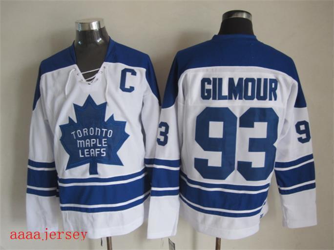 Toronto Maple Leafs retro ice hockey jersey M-3XL 多伦多枫叶队复古冰球服 3