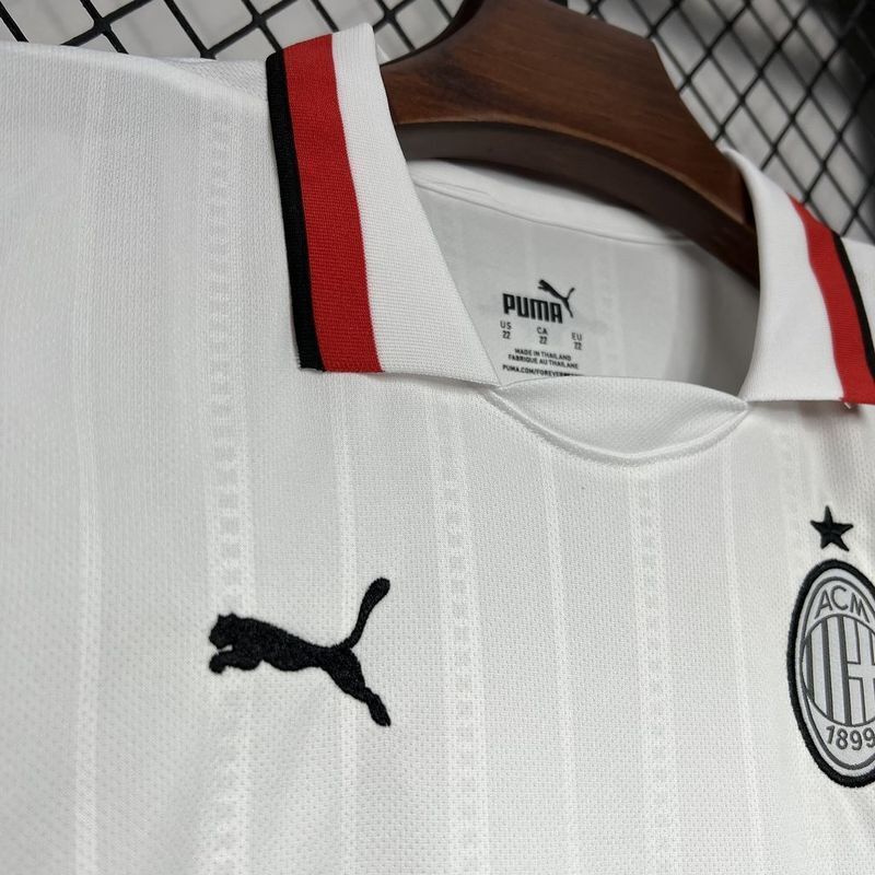 24-25 AC Milan Away Kid Kits Youth Apparels Football AAAAJersey Yupoo 3