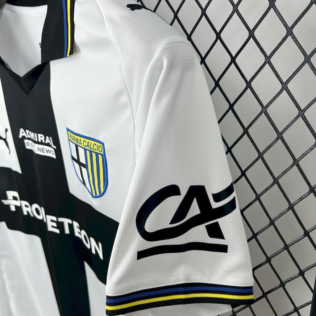 25-26 Parma Home Shirt Soccer Apparels AAAAJersey Supply Yupoo 4