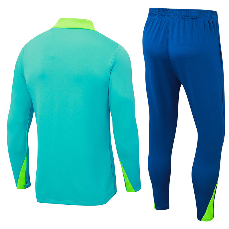 2024 Brazil Long Sleeve Training Suit Football Shirts 2